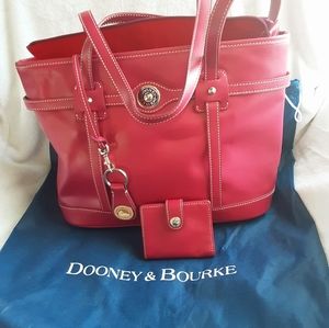 New Pink Dooney & Bourke purse & credit card wallet
